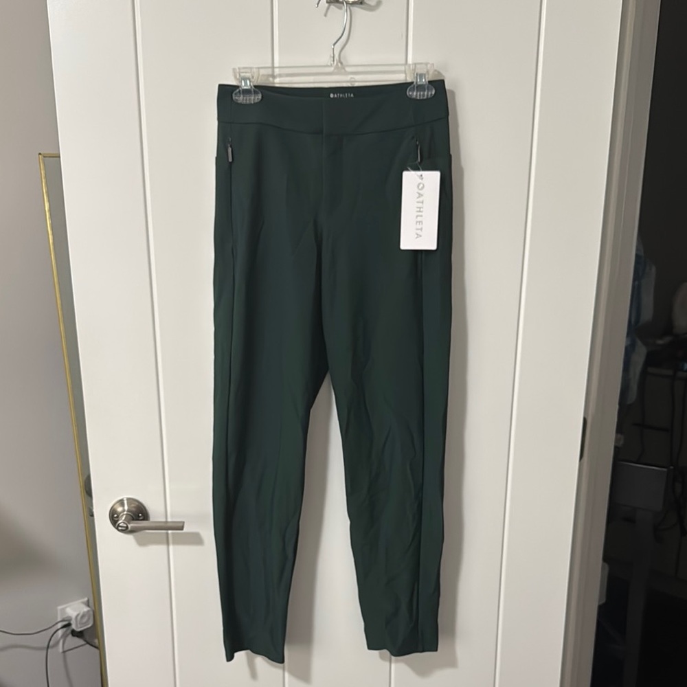 Dark Green Athleta Pants